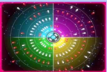 Rotating Glow AR floor game