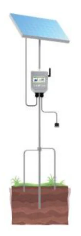 Small Fixed Weather Monitoring Station