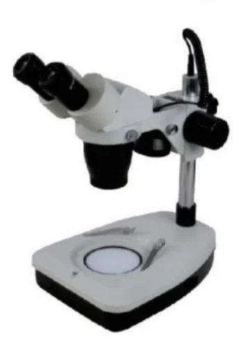 Binocular Stereo Microscope (20X–40X, pillar stand)