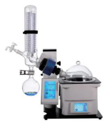Touch-Screen Rotary Evaporator with Built-in Vacuum Control