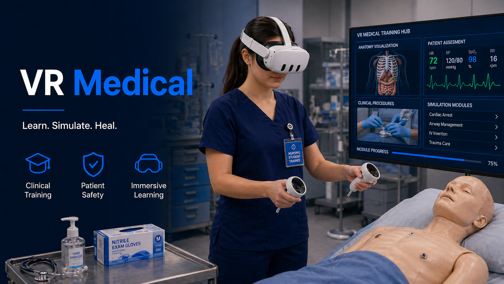 VR Medical - How ASFAN Builds Medical Virtual Reality Solutions for Clinical Training and Interactive Learning