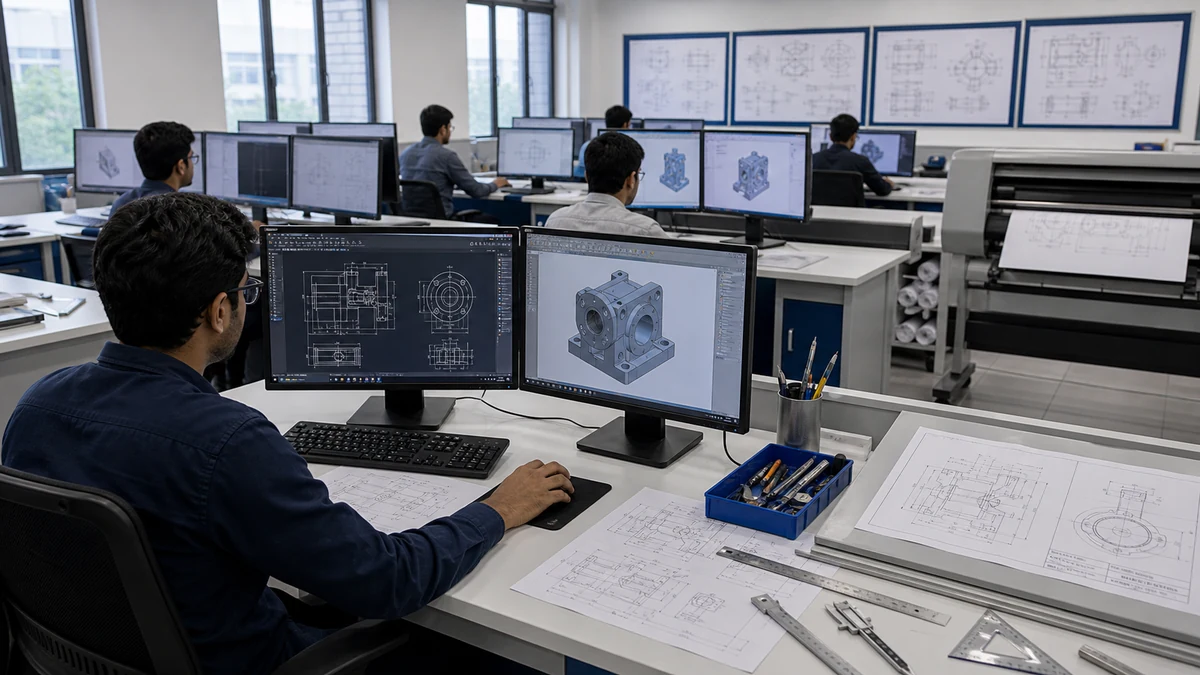 Computer-Aided Design and Drafting Lab