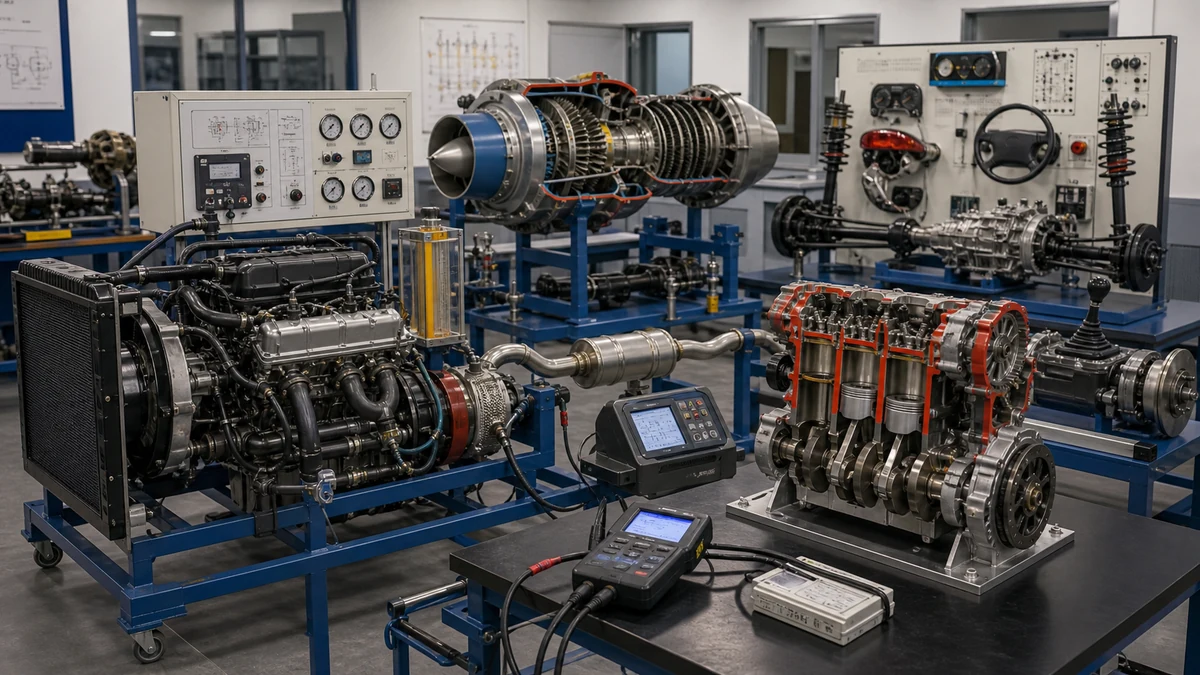 IC Engine, Gas Turbine and Automobile Lab