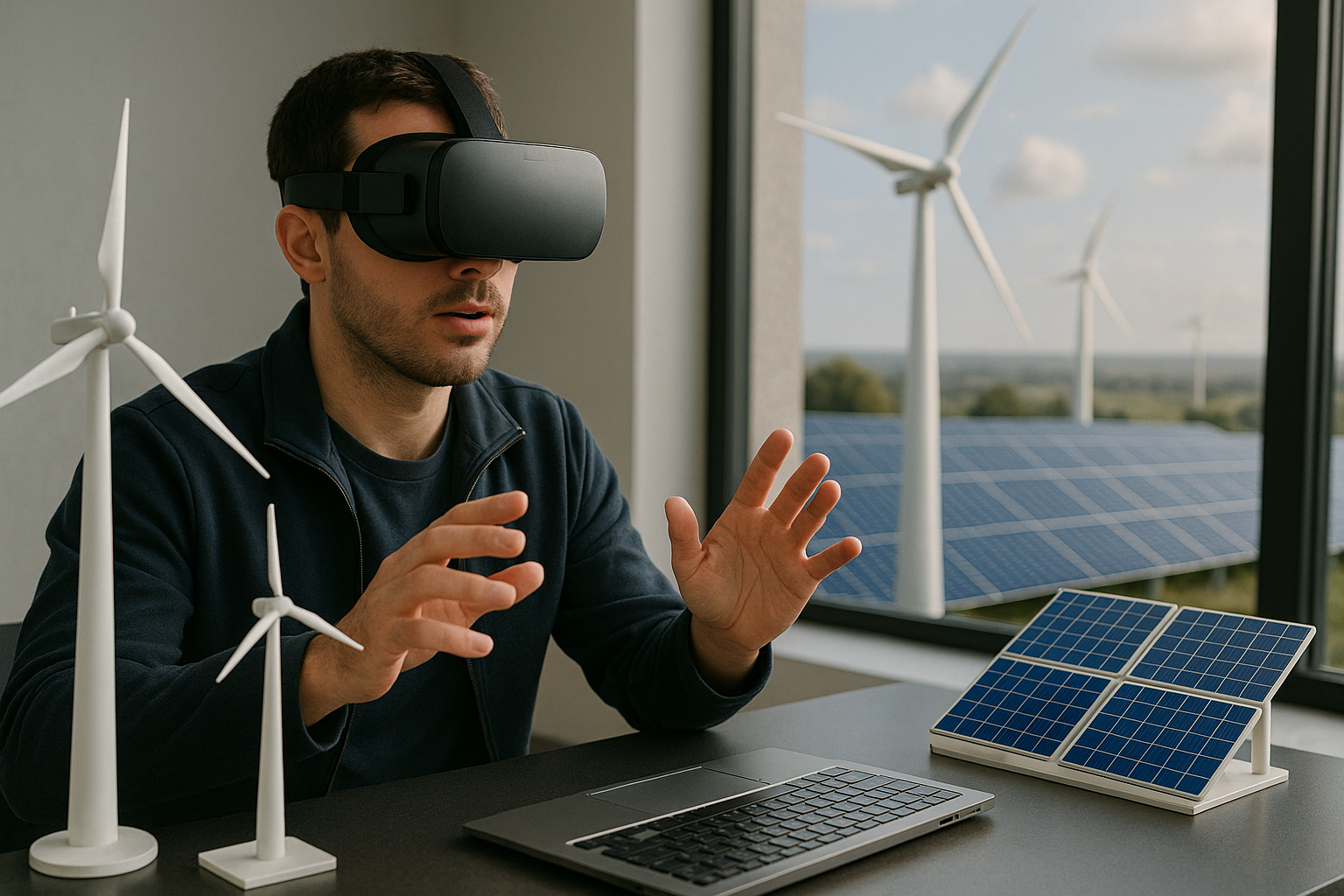 Automotive electronics training in Electric Vehicle Training Simulator, focusing on EV system components and diagnostics