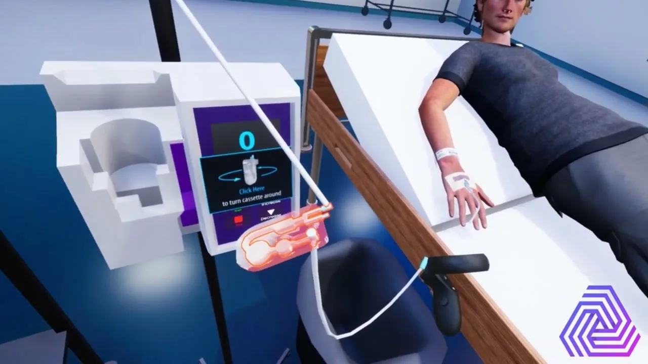 Blood Transfusion VR nursing scenario by ASFAN