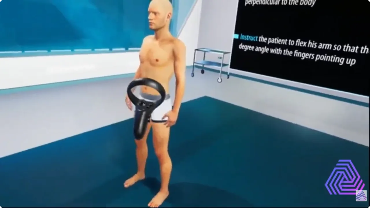 Upper Arm Length VR nursing scenario by ASFAN