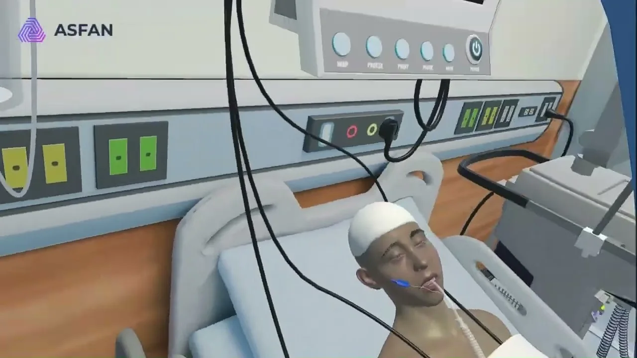 Volume Modes VR nursing scenario by ASFAN