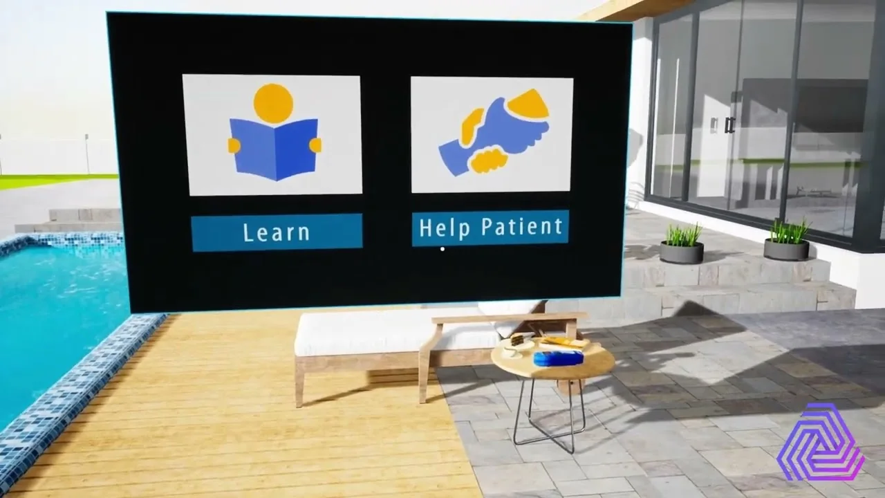 Allergy VR nursing simulation by ASFAN
