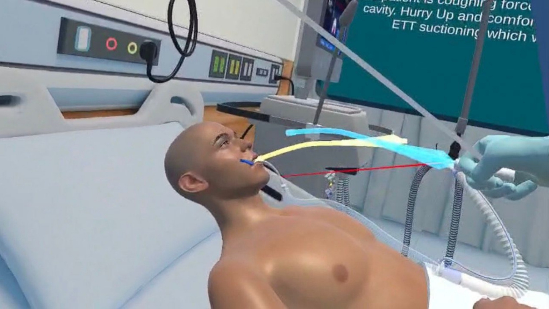 Weaning VR training image