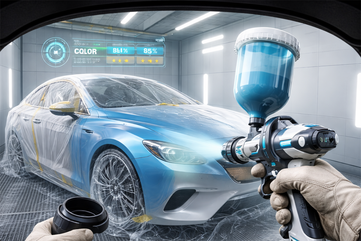 Automotive parts illustration