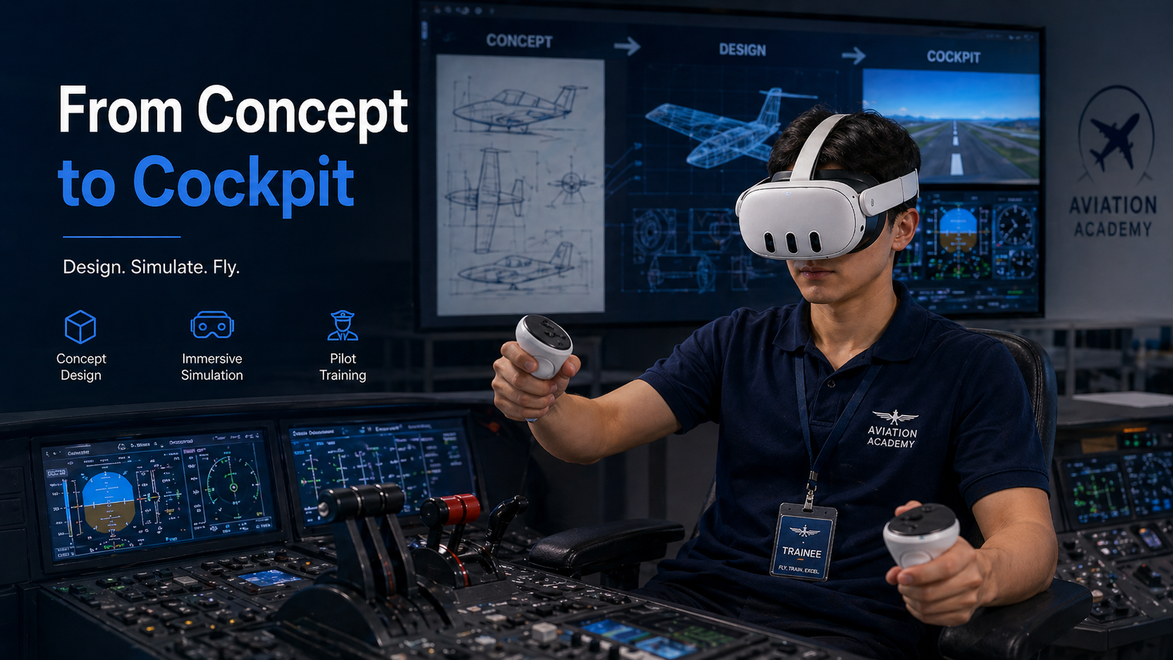 Professional flight simulator solution