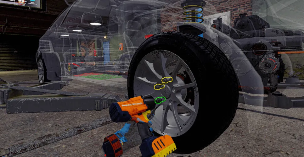 صيانة السيارات VR