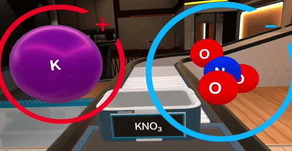 الكيمياء VR