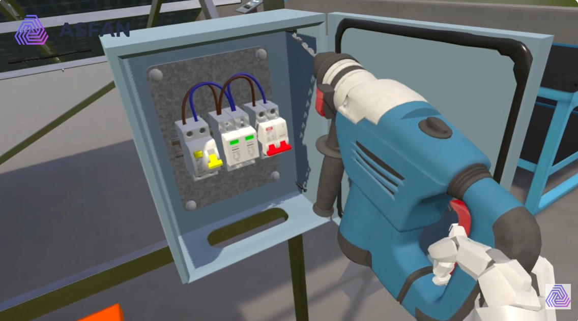 Hybrid solar and battery VR project preview