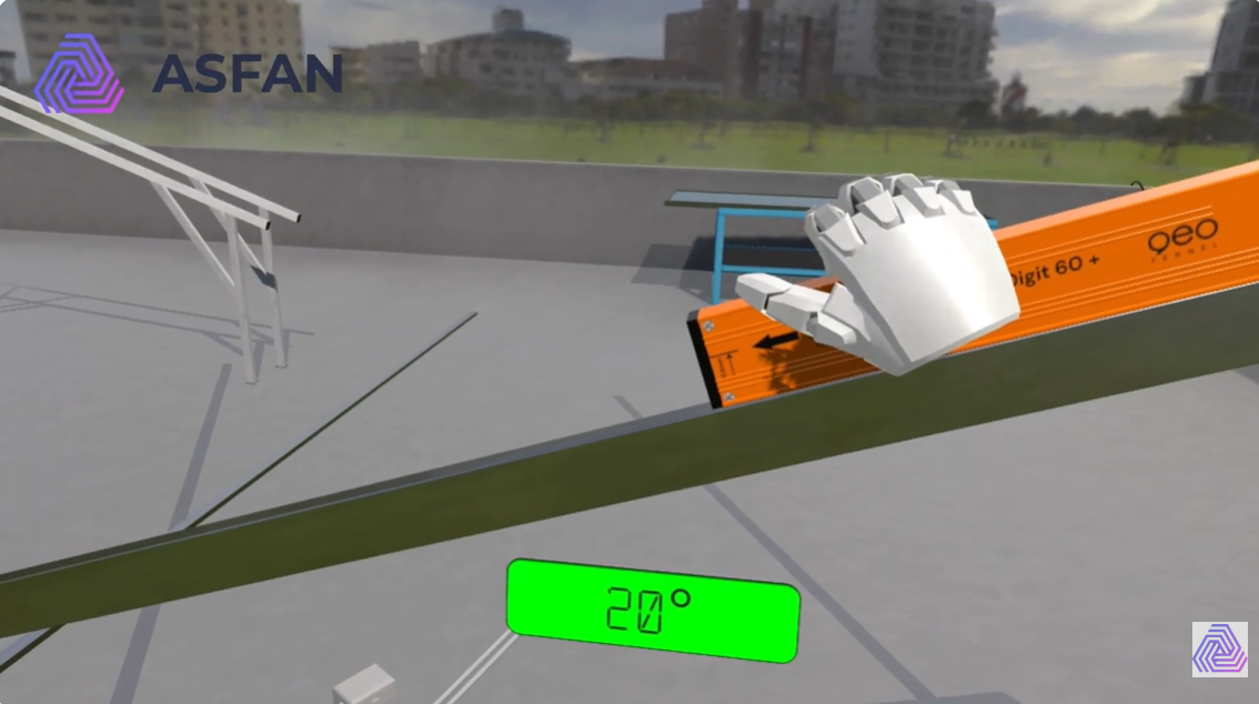 Solar base system VR project preview