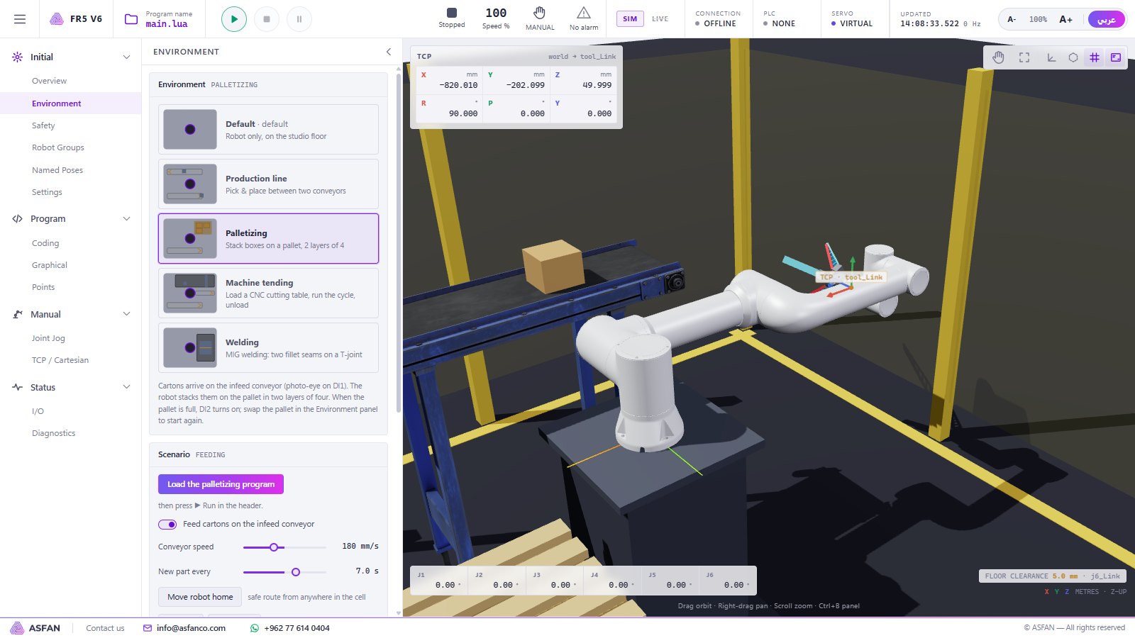 Robotic Arm Simulator