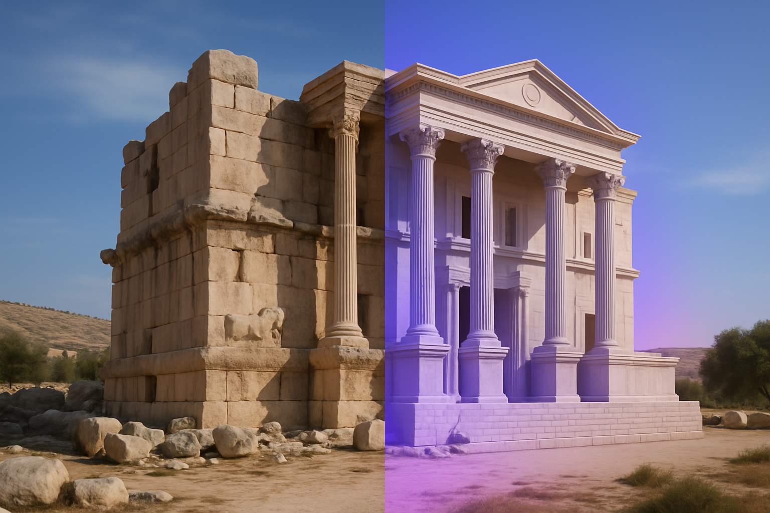 Qasr al-Abd Reconstruction
